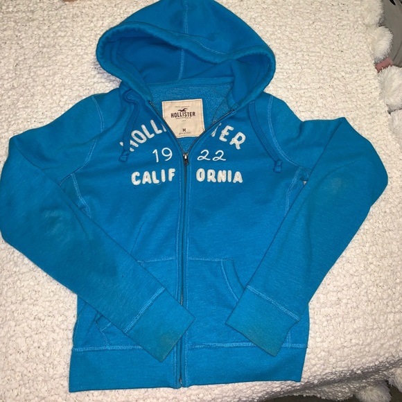 hollister zip up sweater
